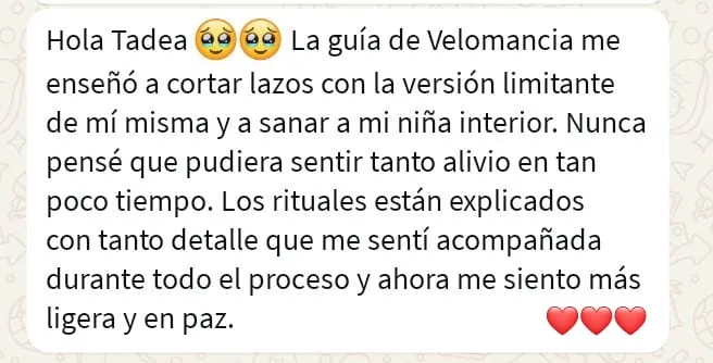 Testimonio de ritual